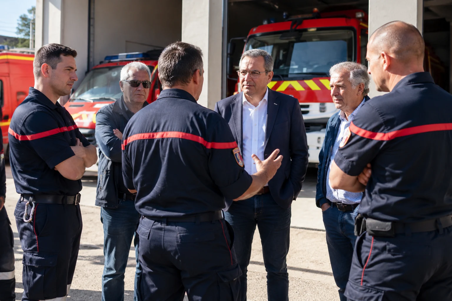 Mondragon : la commune affiche son soutien aux sapeurs-pompiers mobilisés