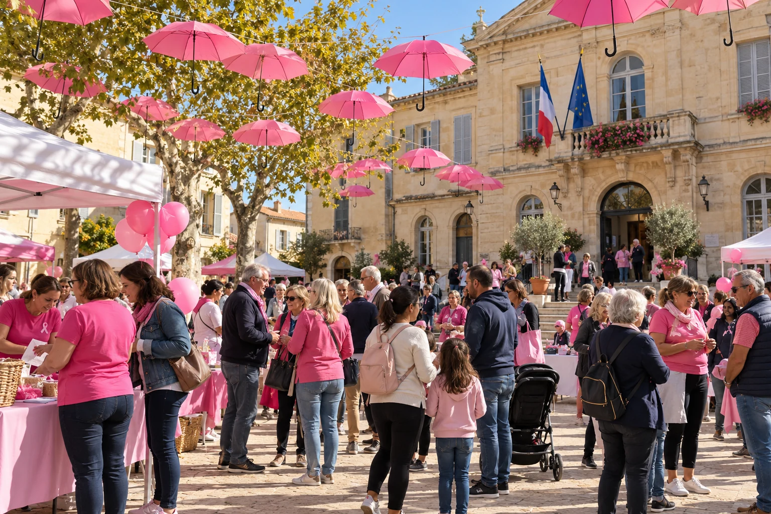 Lapalud : une vingtaine d'associations mobilisées pour Octobre rose