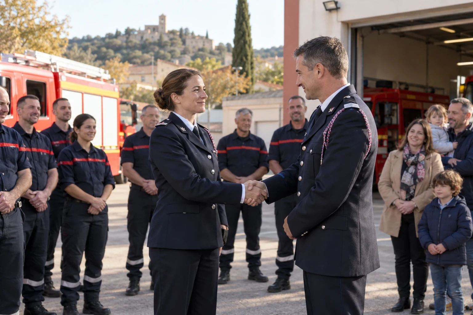 Bollène : la capitaine Laureen Dunand quitte la direction du centre de secours