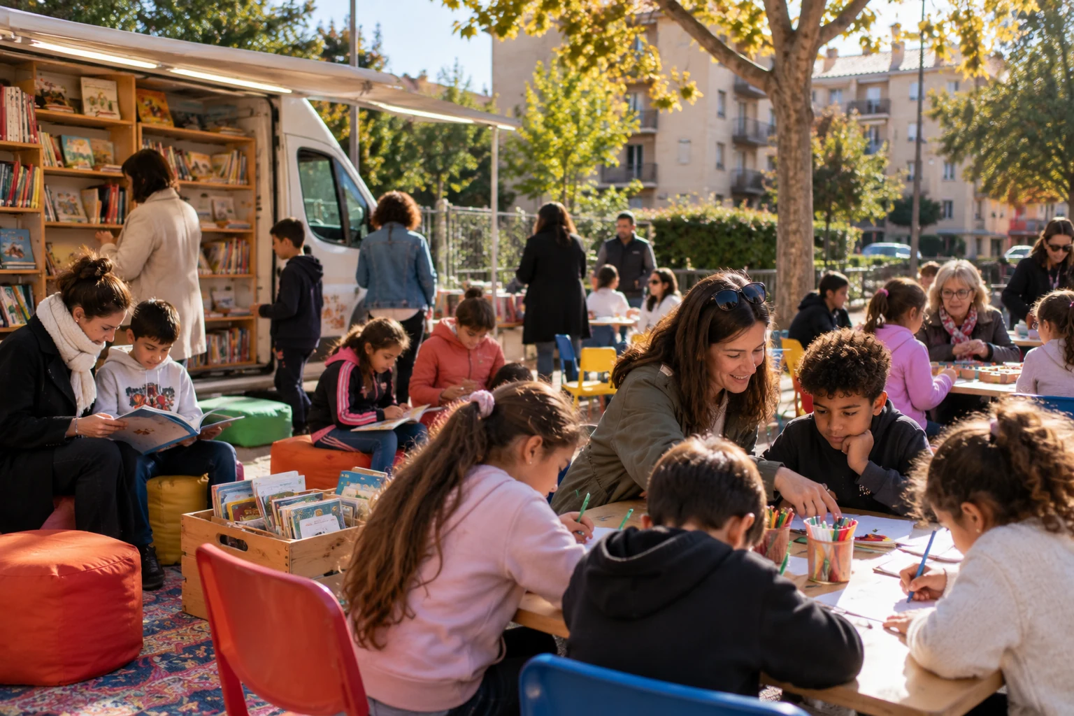 Bollène : lecture, jeux et écriture au quartier du Beau Site mercredi 28 octobre