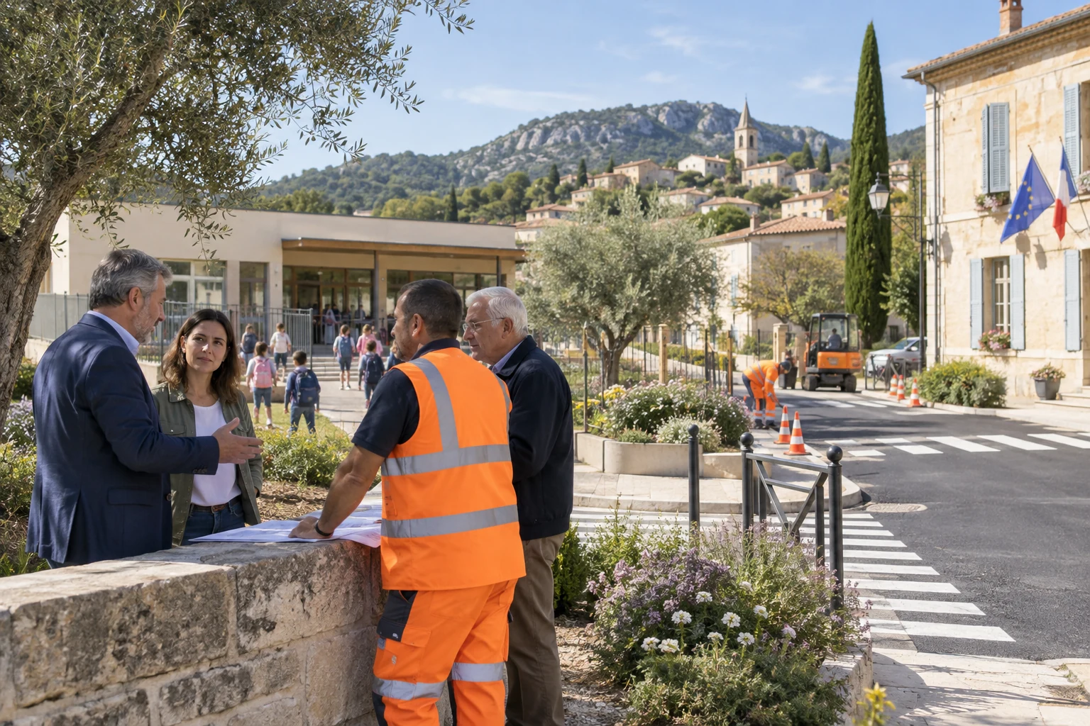 Santé
, écoles, sécurité, voirie : les projets annoncés à Lapalud pour les prochains mois