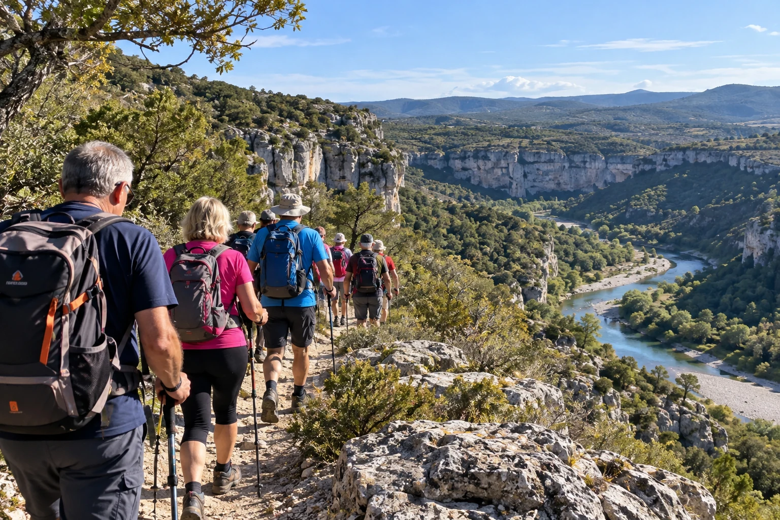 Lapalud : les Randopotes préparent une randonnée de 11 km aux balcons de l'Ibie le 22 octobre