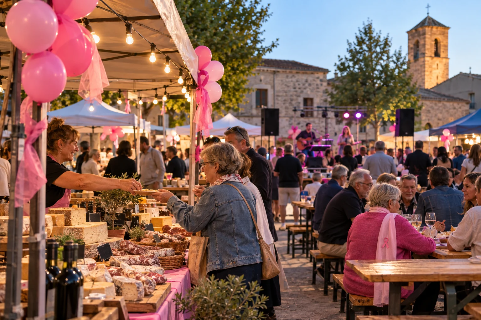 Mondragon : la Halle Gourmande se mobilise pour Octobre rose vendredi 9 octobre