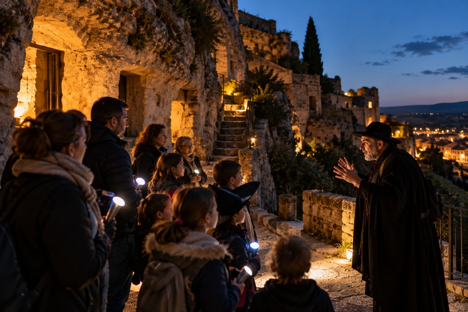 Halloween à Bollène : une visite contée à la lampe torche au village troglodytique de Barry
