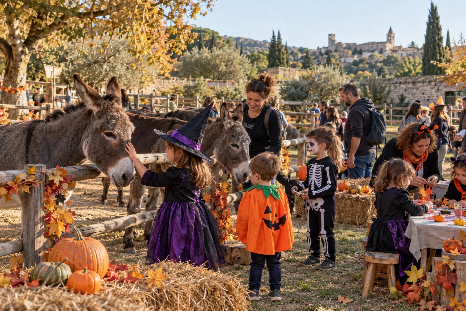 Lapalud : fêtez Halloween au milieu des ânes de la Lap'Anerie le samedi 24 octobre