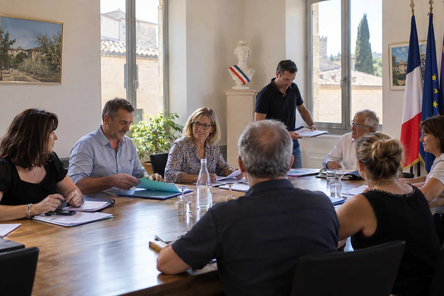 Lapalud
 : le conseil municipal reprend le 14 septembre avec 15 délibérations