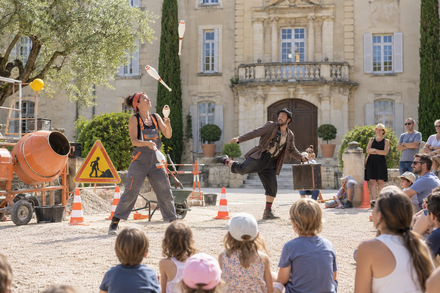 À Lapalud, le cirque s’installe gratuitement au château Julian le 16 septembre