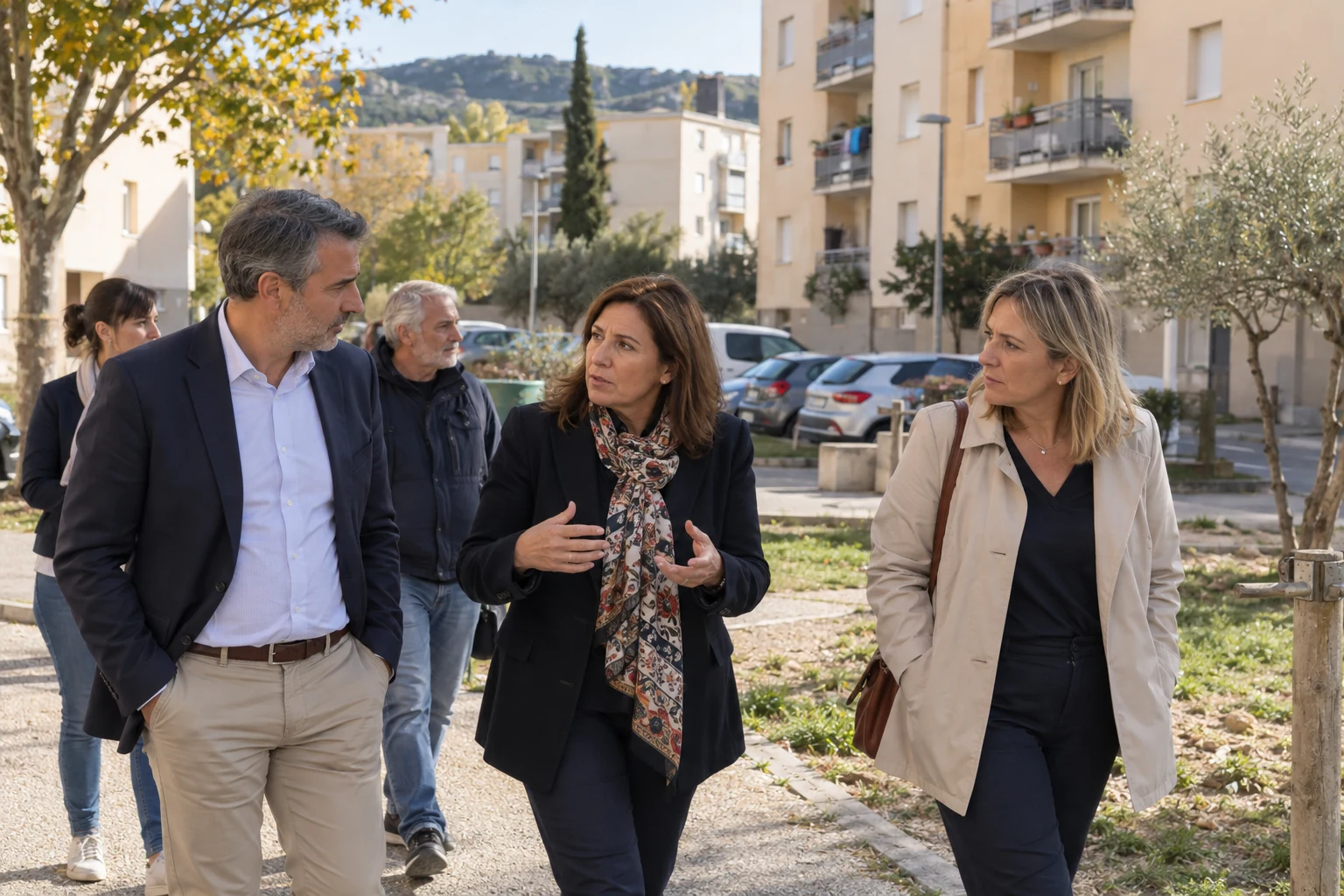 Bollène : le sous-préfet en visite dans les quartiers prioritaires pour examiner les enjeux du logement