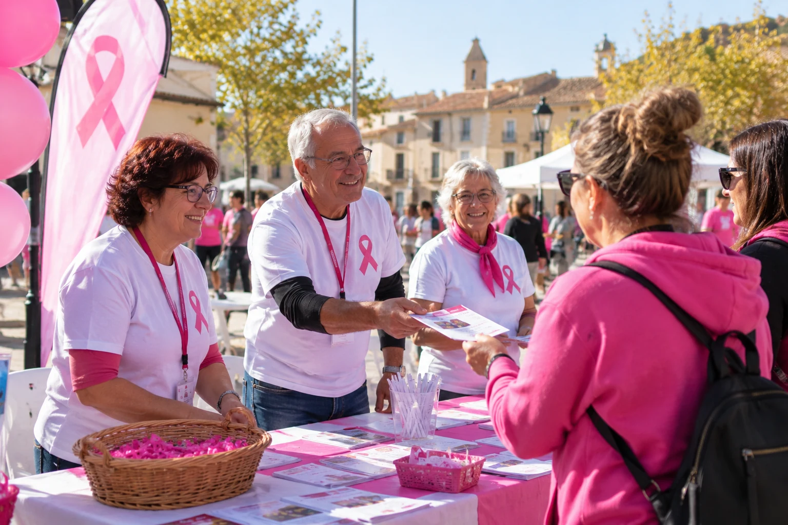 Bollène : l'Amicale du Don du Sang du Pays bollénois mobilisée pour Octobre rose