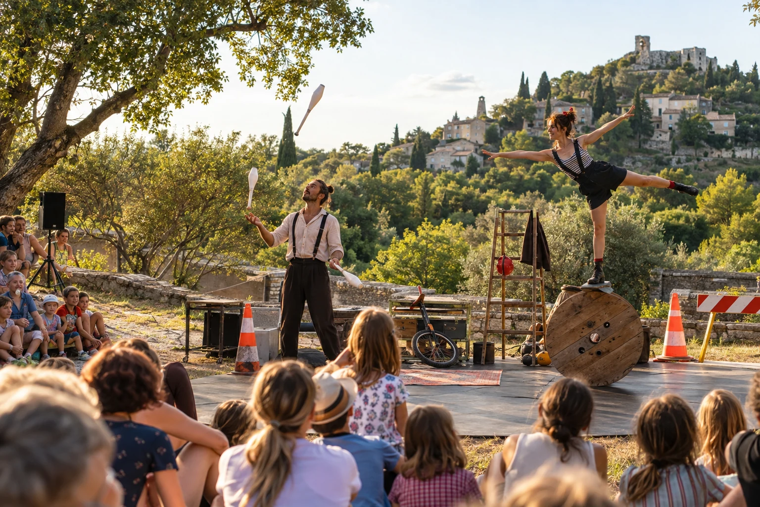 Mondragon
 : un spectacle de cirque gratuit au Théâtre de Verdure le 12 septembre