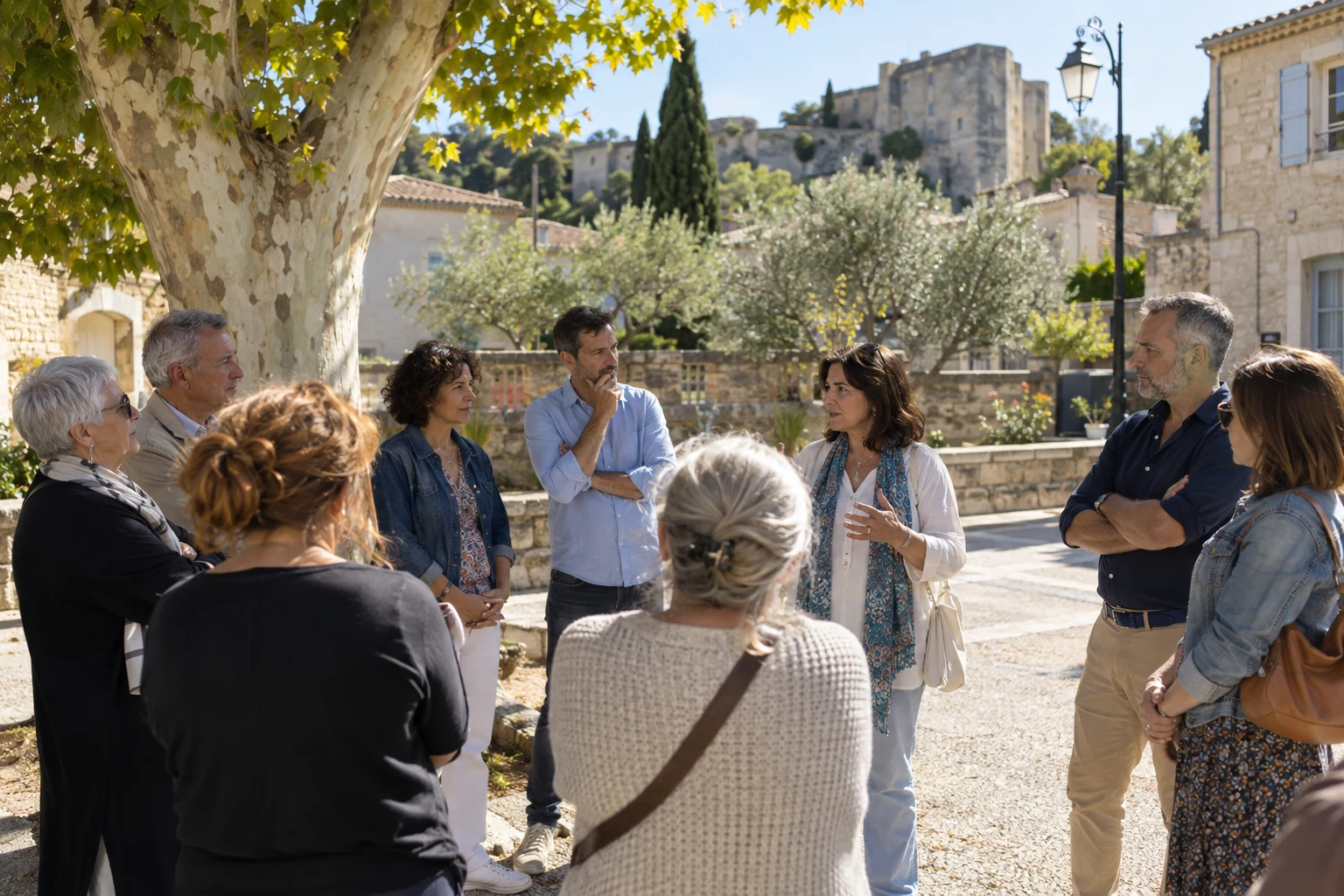 À
 Bollène, une dizaine de personnes mobilisées pour la Journée internationale de la paix