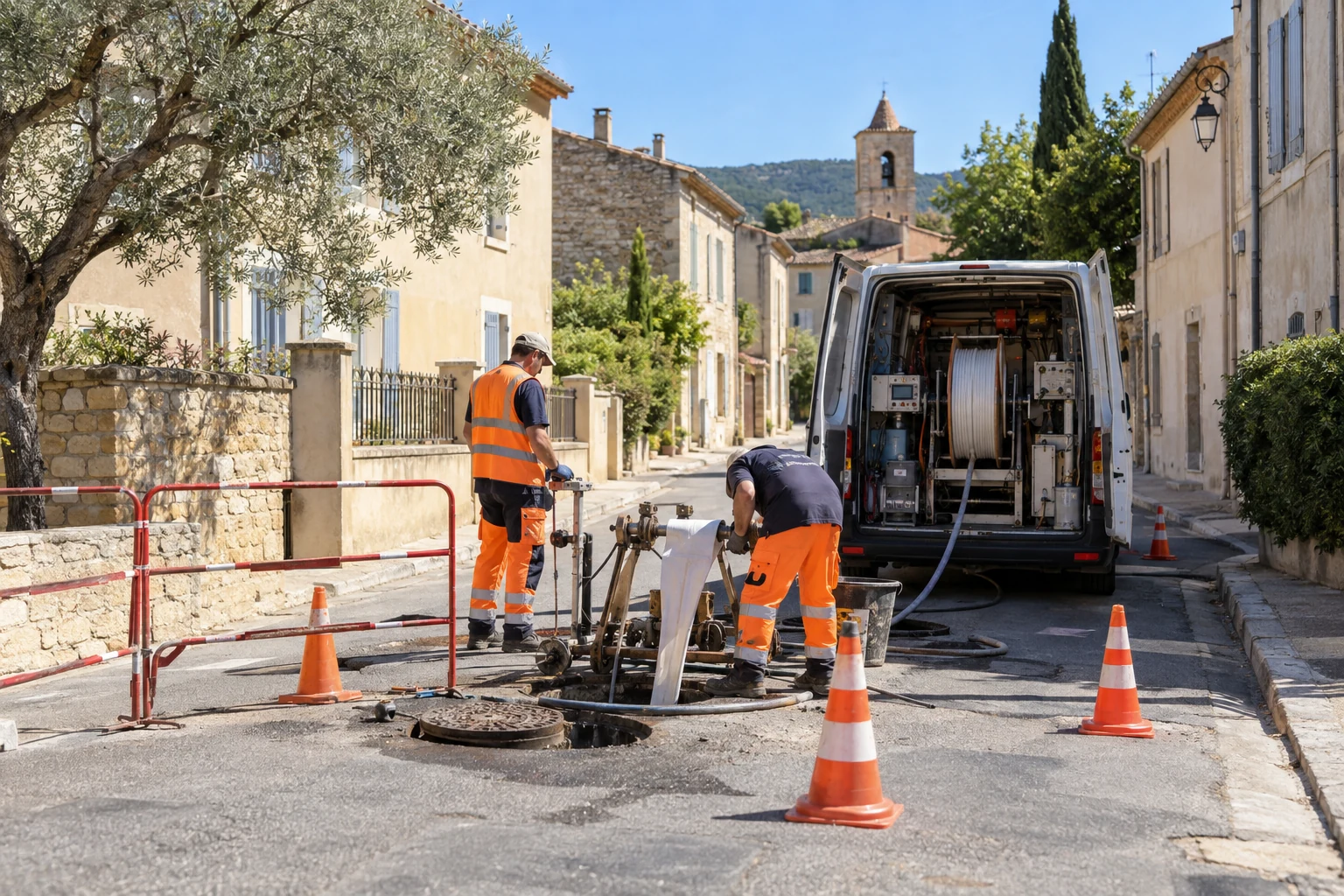 Lapalud : deux mois de travaux sur le réseau d’eaux usées rue des Bourgades-Basses