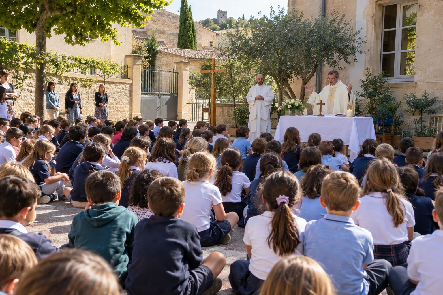 Bollène
 : première célébration de l’année scolaire à l’école Sainte-Marie