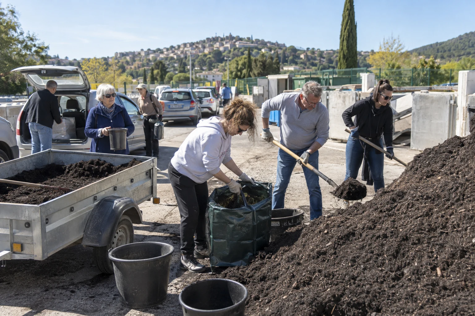 Mondragon
 : du compost distribué gratuitement samedi 26 septembre à Inter Val