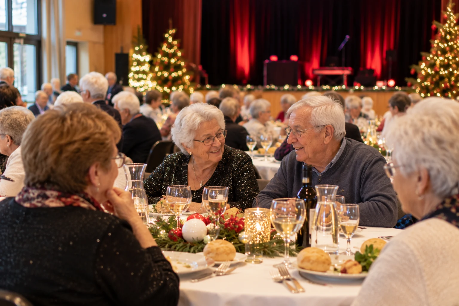 Bollène : repas de Noël offert aux seniors, inscriptions avant le 13 novembre