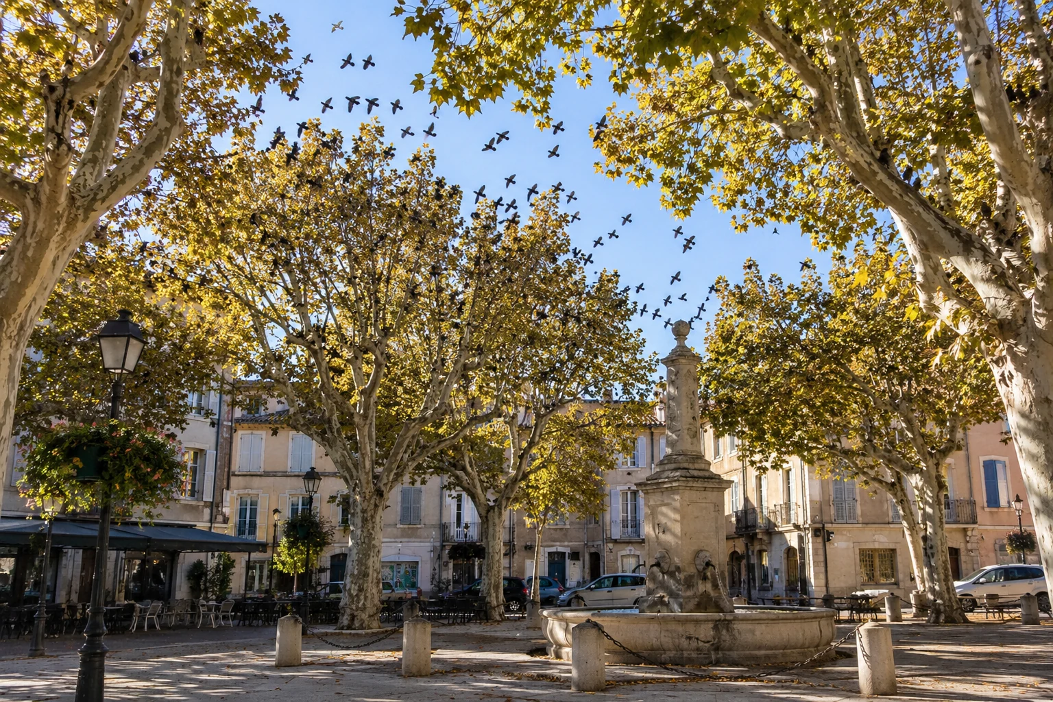 Bollène : une opération d’effarouchement des étourneaux prévue ce vendredi 16 octobre