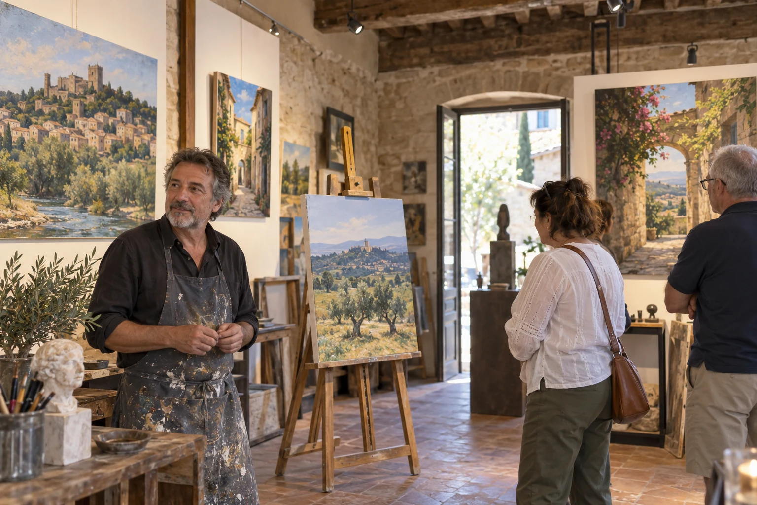 Bollène : Renato Palmano expose ses peintures à l’Atelier-du-40 du 24 au 27 septembre