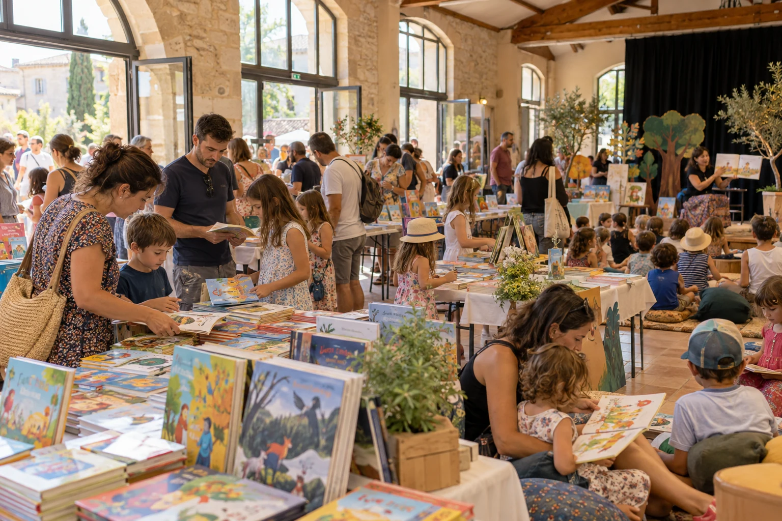 Mondragon : le Salon du livre jeunesse attire de nombreuses familles