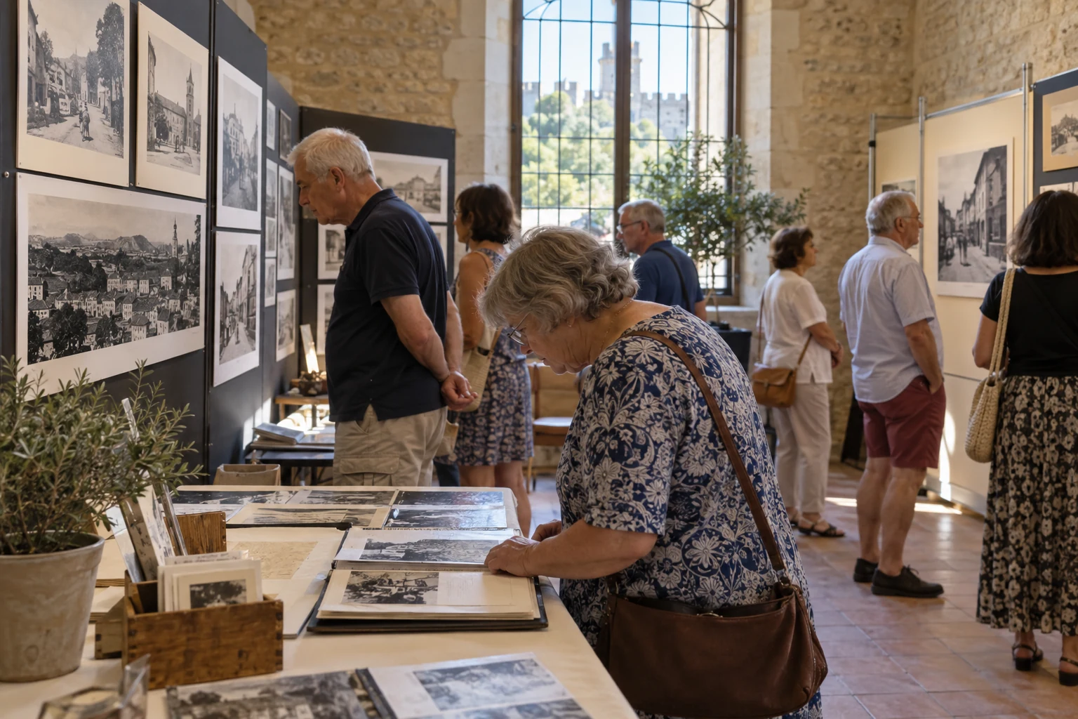 À Bollène, l’exposition « Mémoires bollénoises » fait revivre les images anciennes de la ville