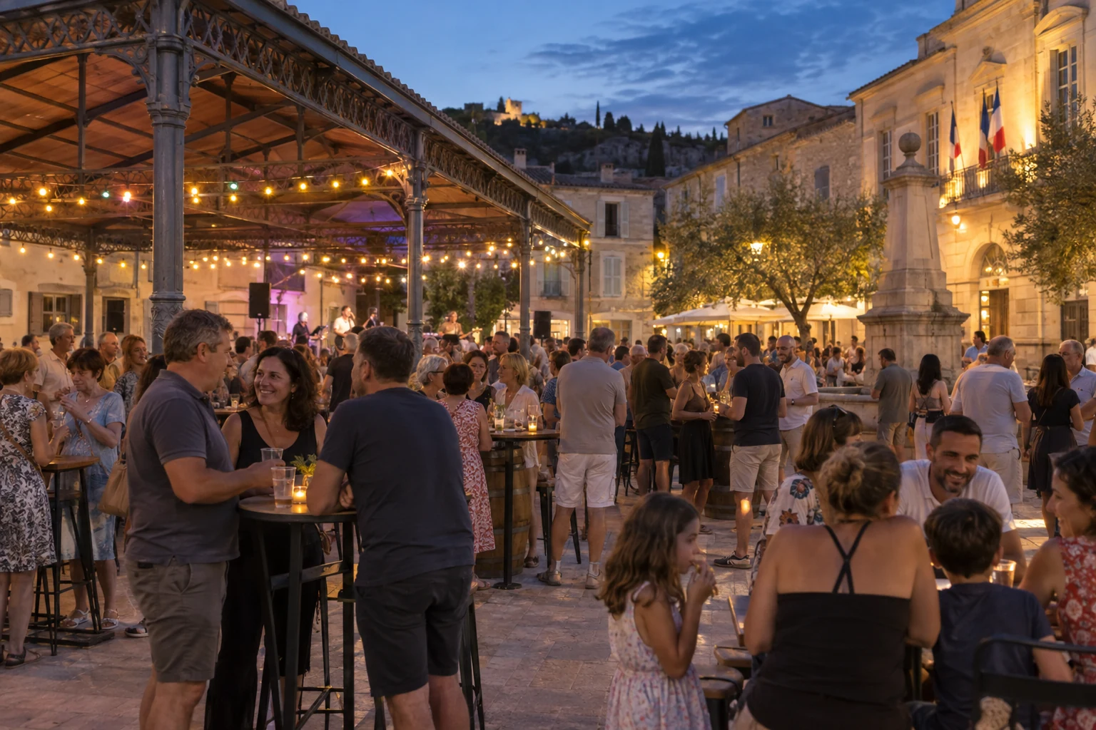 Bollène
 : la dernière guinguette des commerçants de 2026 se tient ce samedi soir