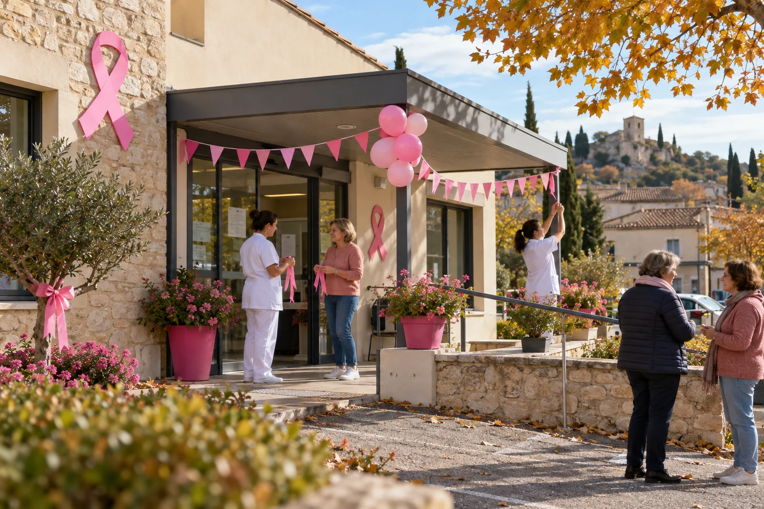 Mondragon : la Maison médicale se pare de rose et prépare des animations samedi 10 octobre