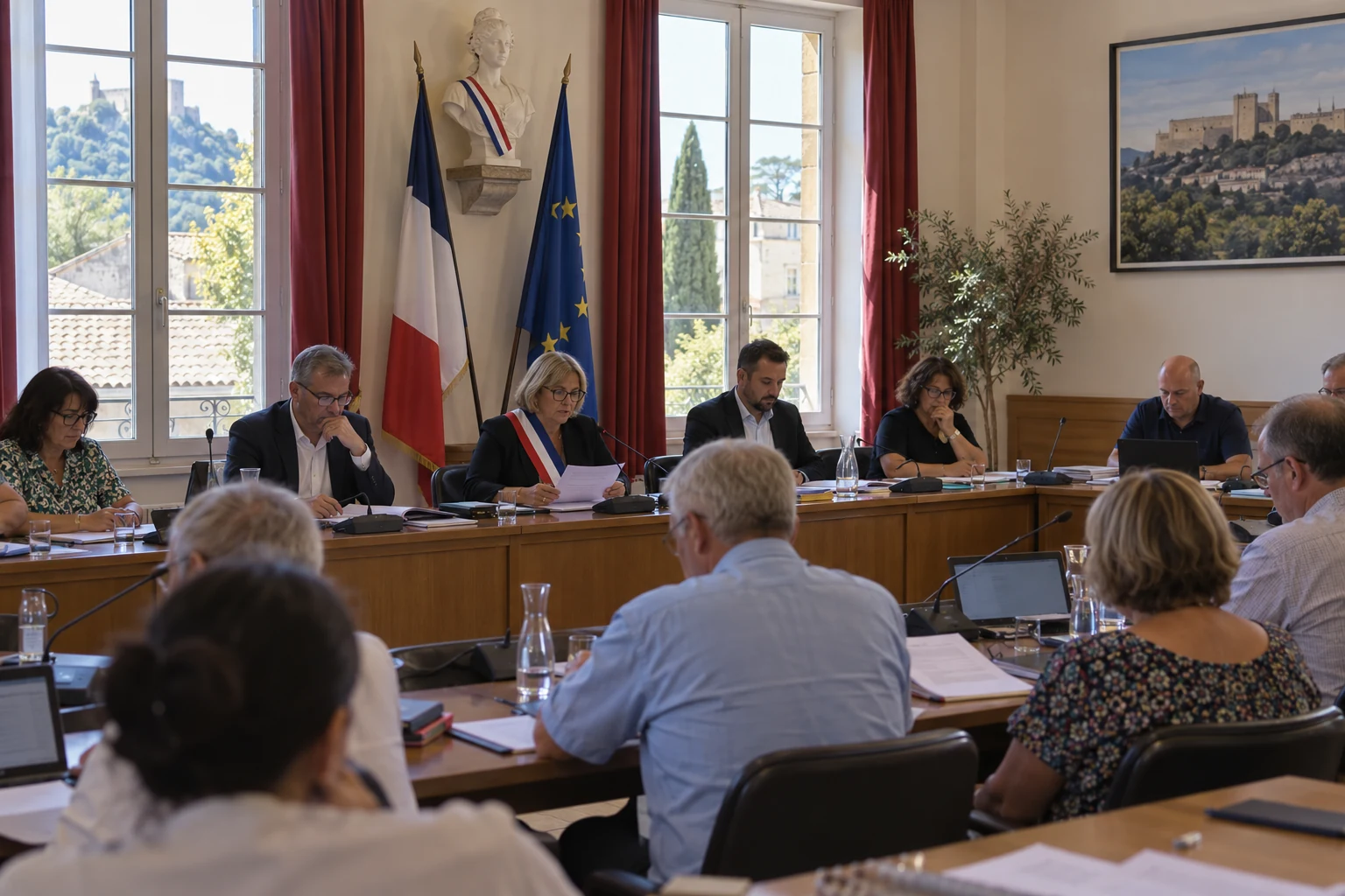 Bollène
 : deux délibérations sur des mises à disposition au conseil municipal