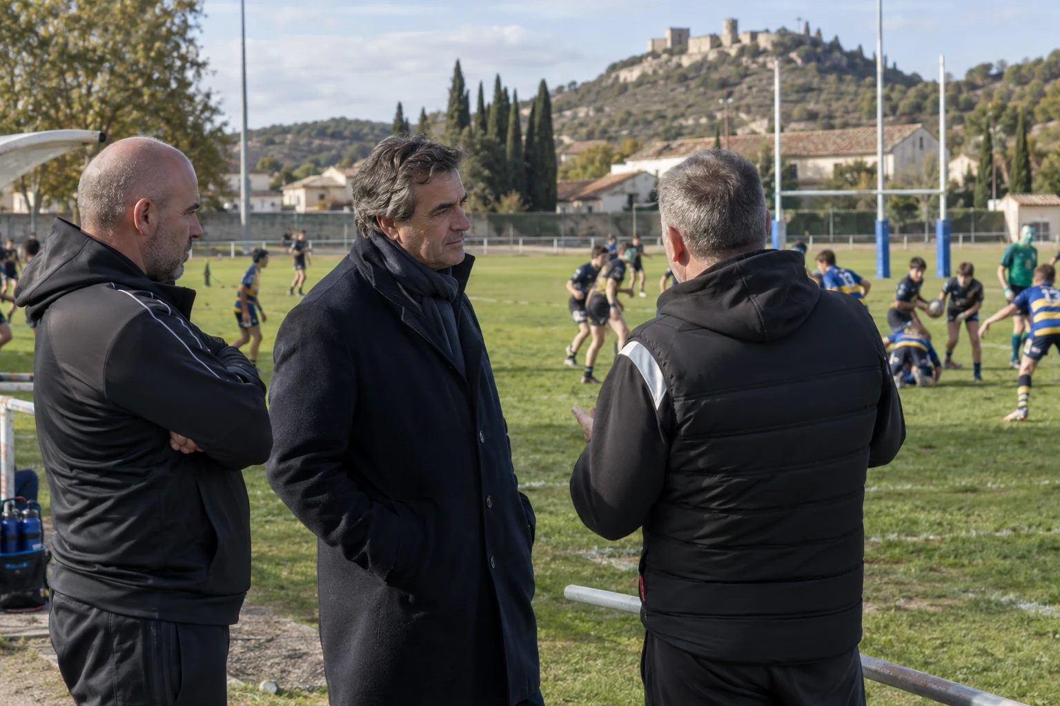 Rugby
 à Bollène : Hugo Hagobian aux côtés de Provence Rugby au stade Anquetil