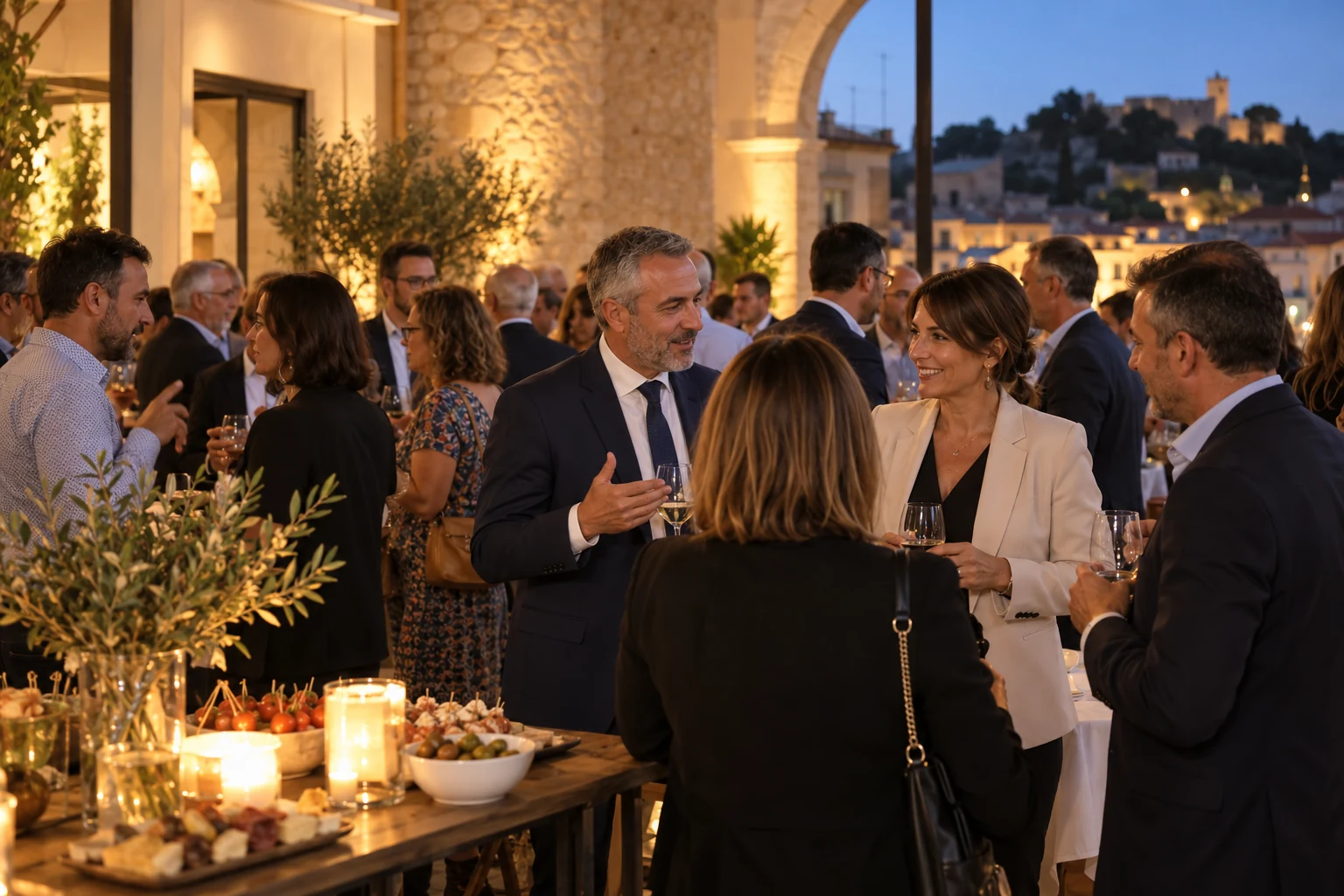 Bollène
 : commerçants et entreprises réunis pour une soirée d’échanges