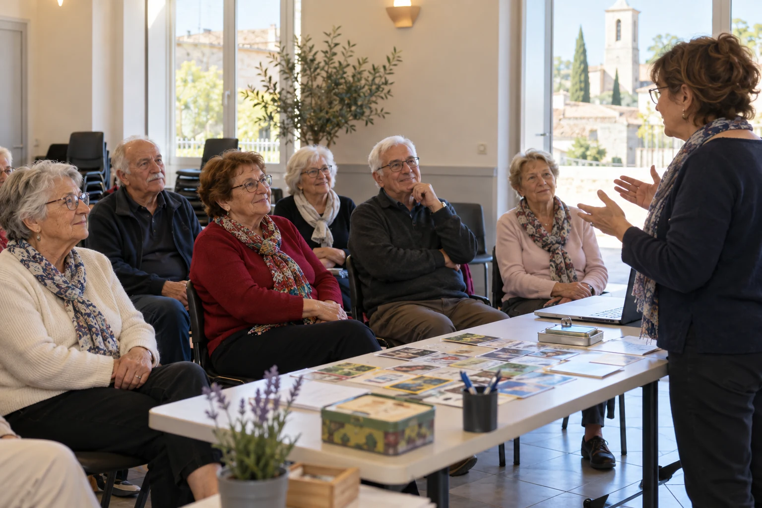 Lapalud : la préservation de la mémoire au cœur de la Semaine bleue