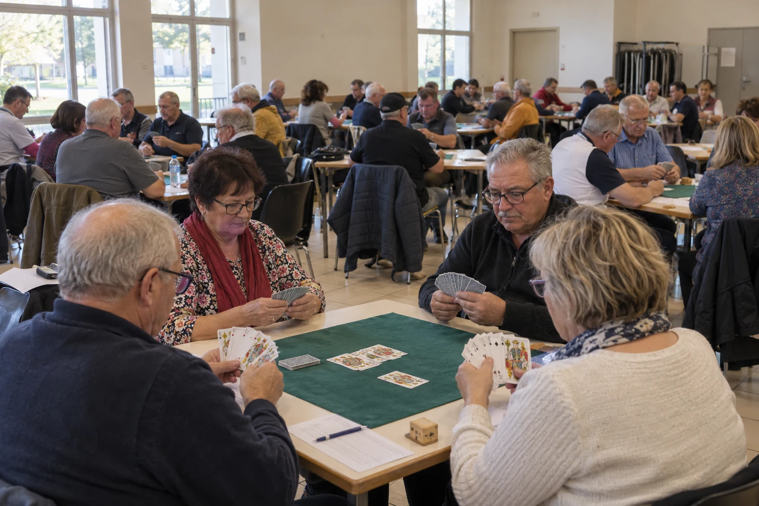 Bollène : le club de tarot Le 21 Bollénois rassemble plusieurs dizaines de joueurs à Saint-Pierre