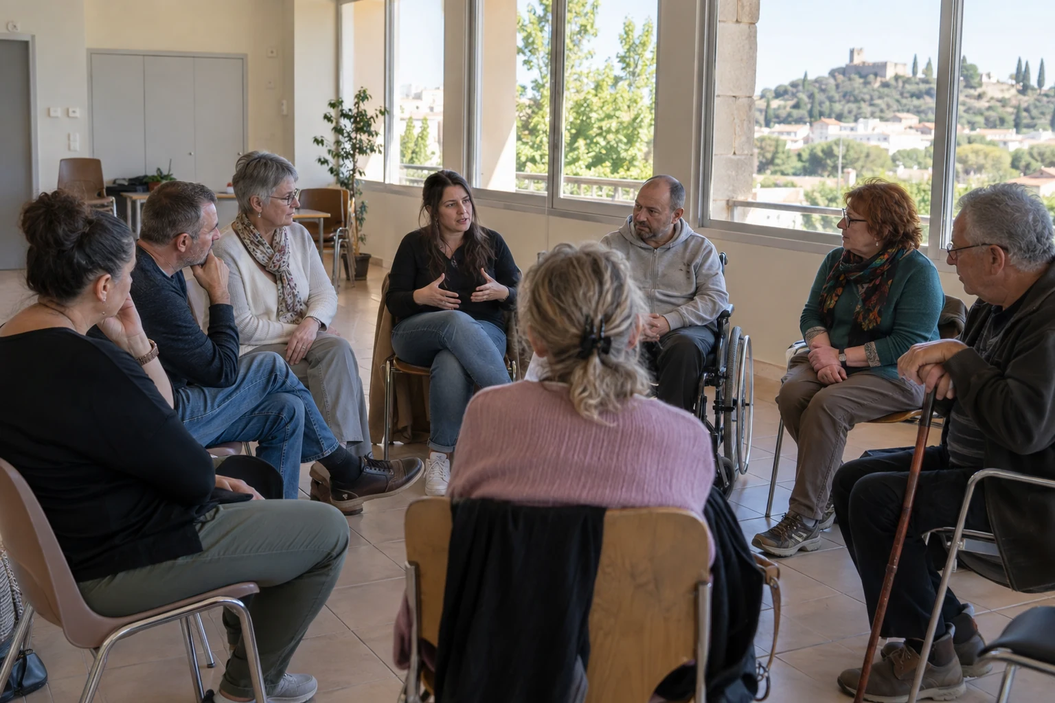 À
 Bollène, un groupe de parole hebdomadaire pour accompagner le handicap