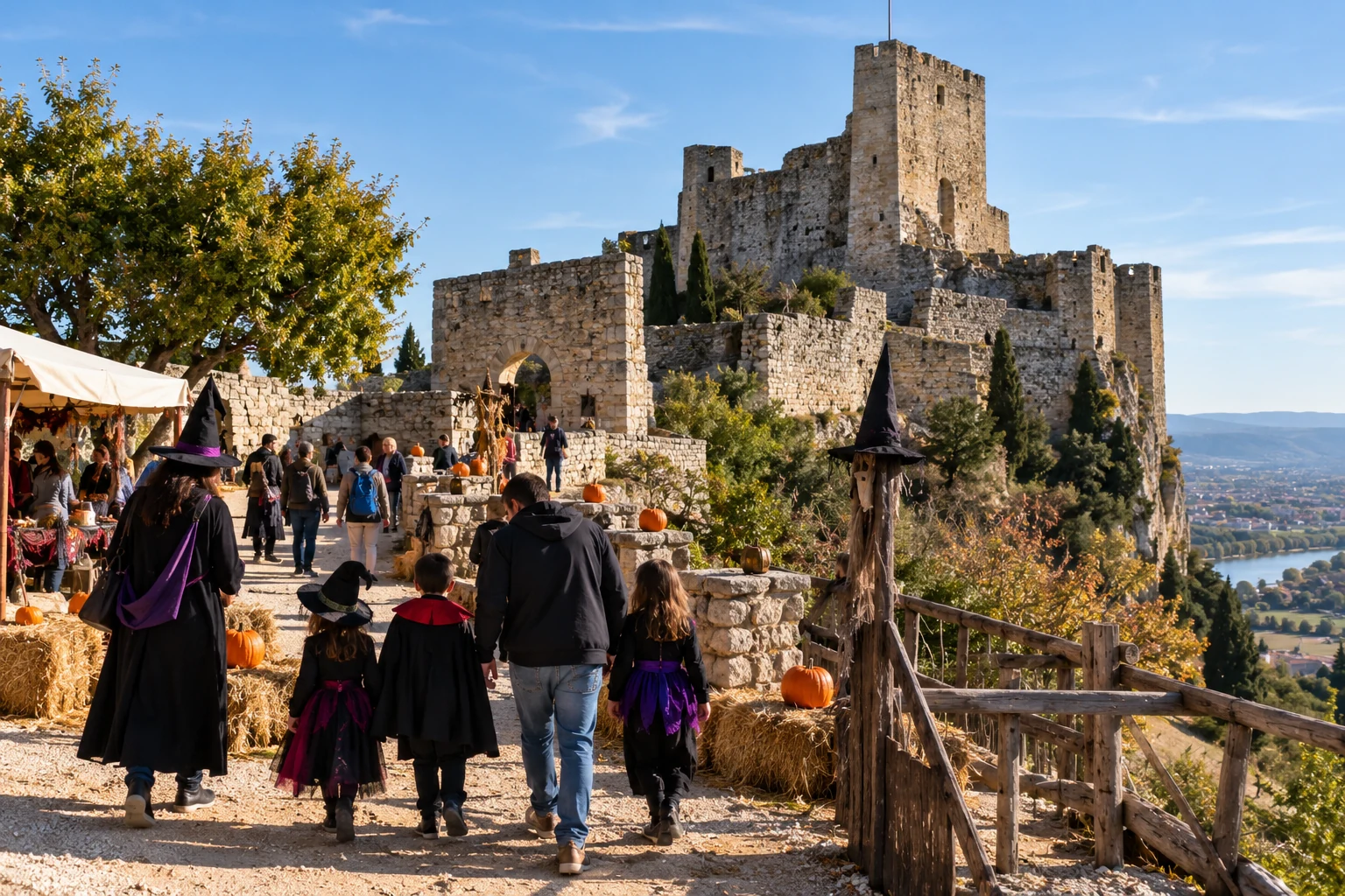 Halloween 2026 : la Forteresse de Mornas à l’heure des sorcières et des sortilèges