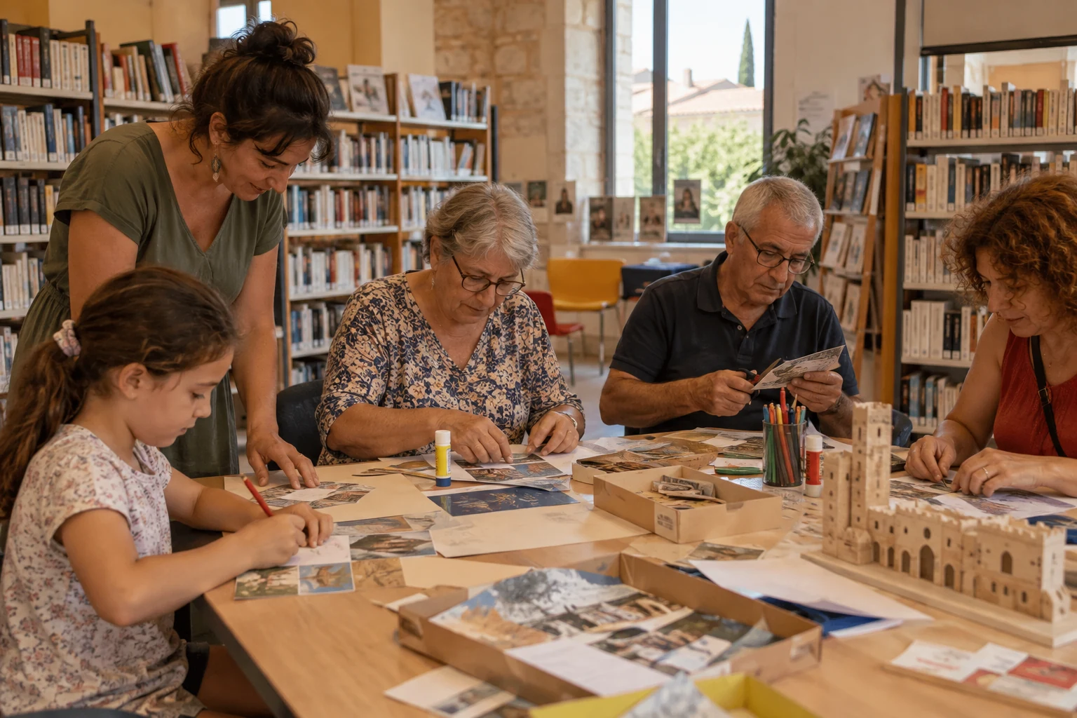 Bollène
 : des ateliers créatifs proposés par les bibliothèques pour les Journées du patrimoine