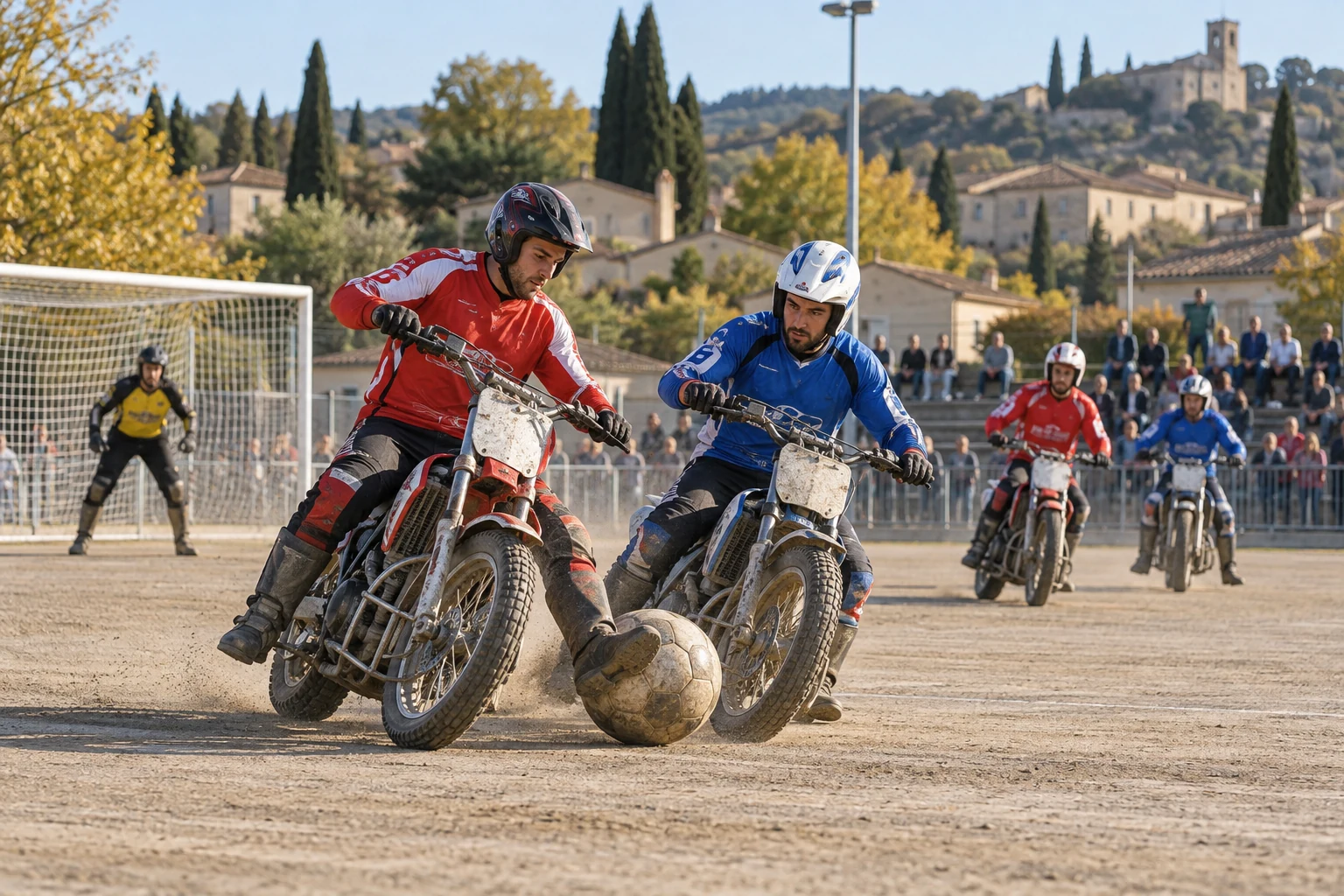 Motoball à Bollène : Camaret remporte un tournoi de solidarité marqué par la mobilisation des clubs