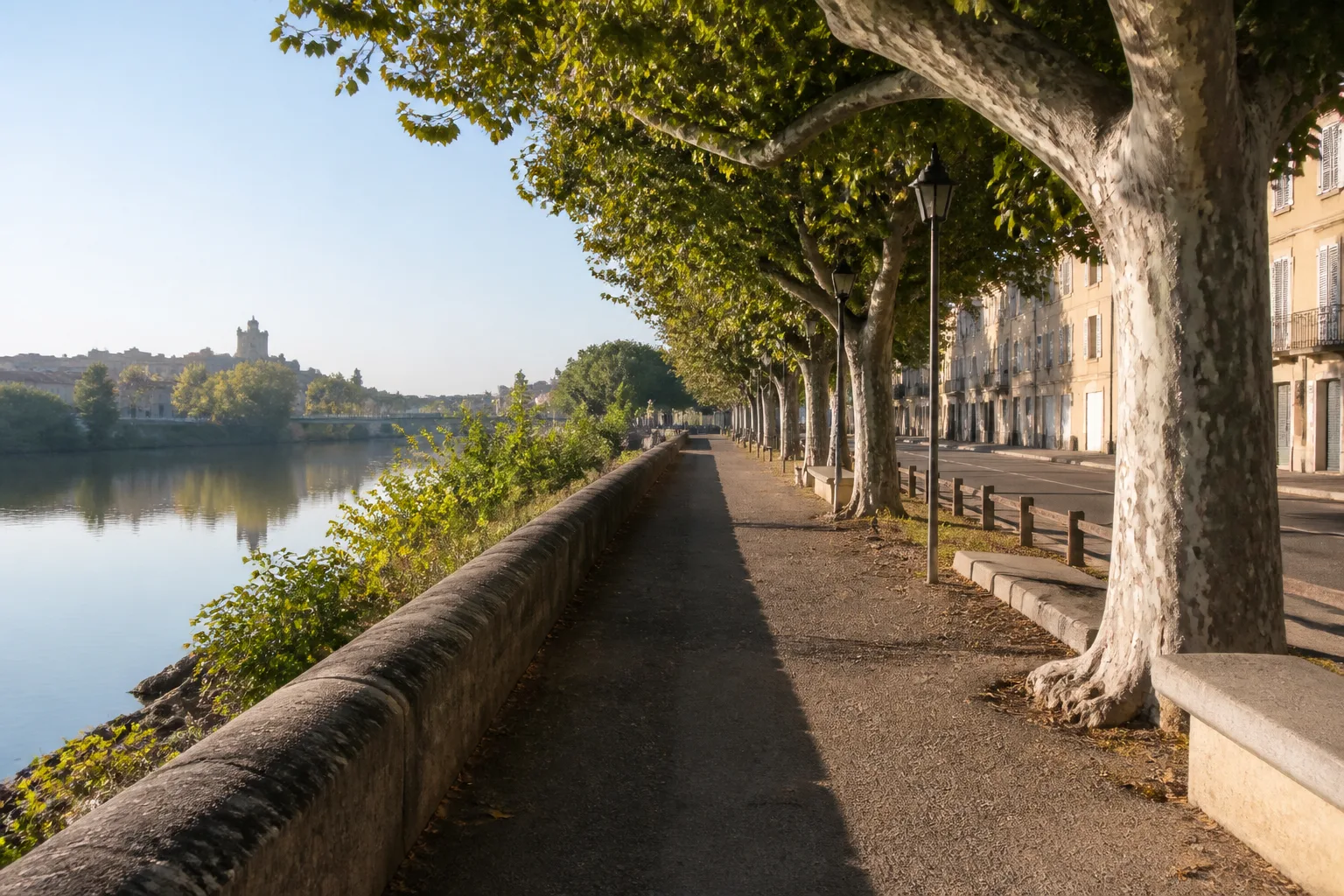 Bollène : création d’un parapet promenade Léon-Perrier du 4 au 18 septembre
