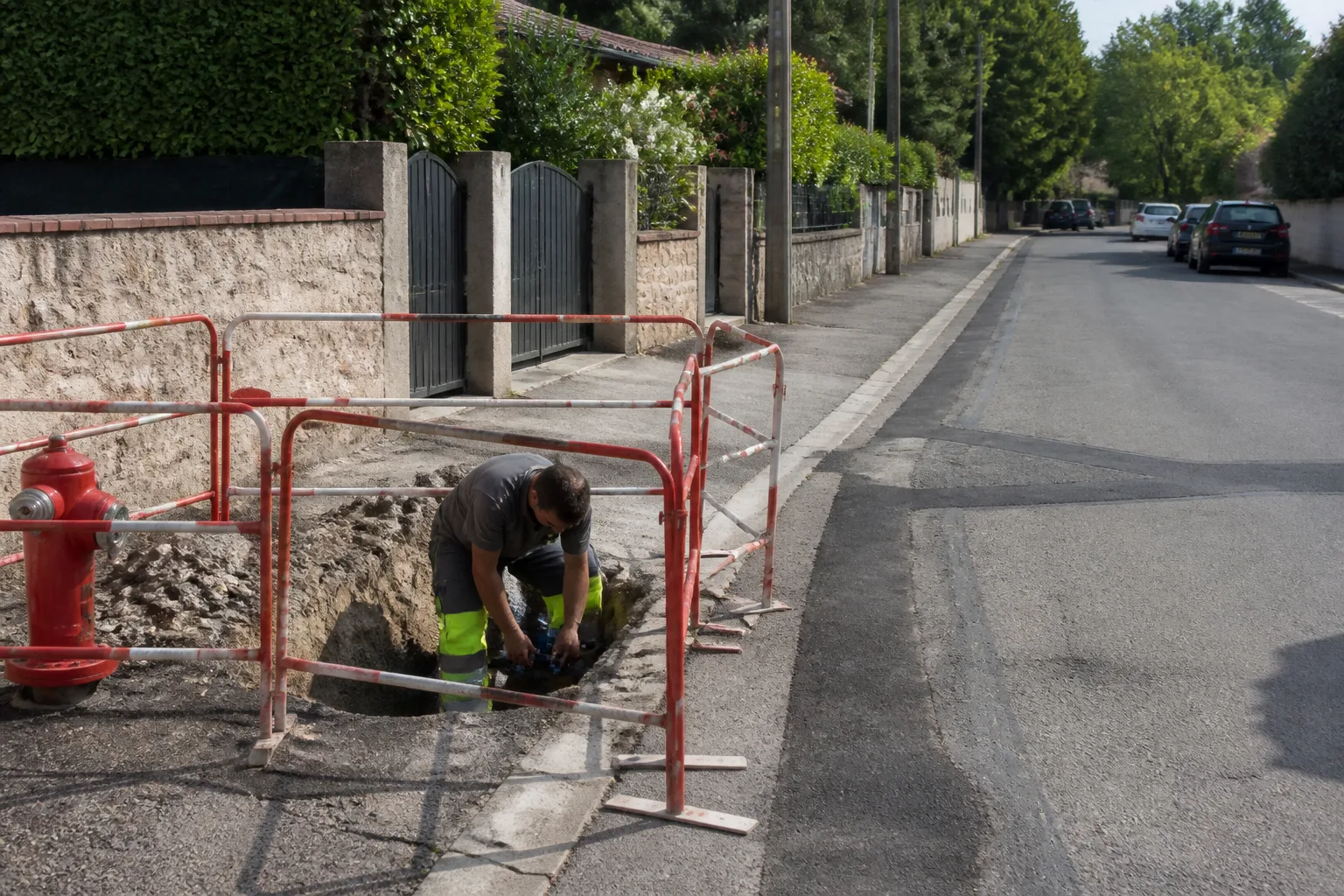 Bollène : travaux rue J.-F. Marquis du 2 au 4 septembre