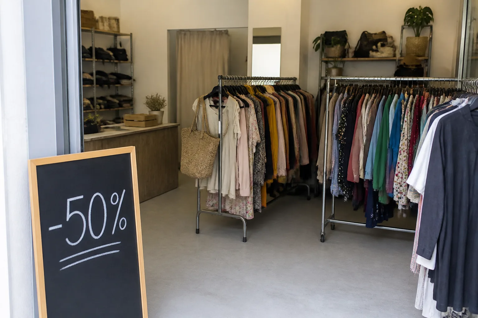 À Bollène, une friperie annonce des créneaux à -50 % mardi et mercredi
